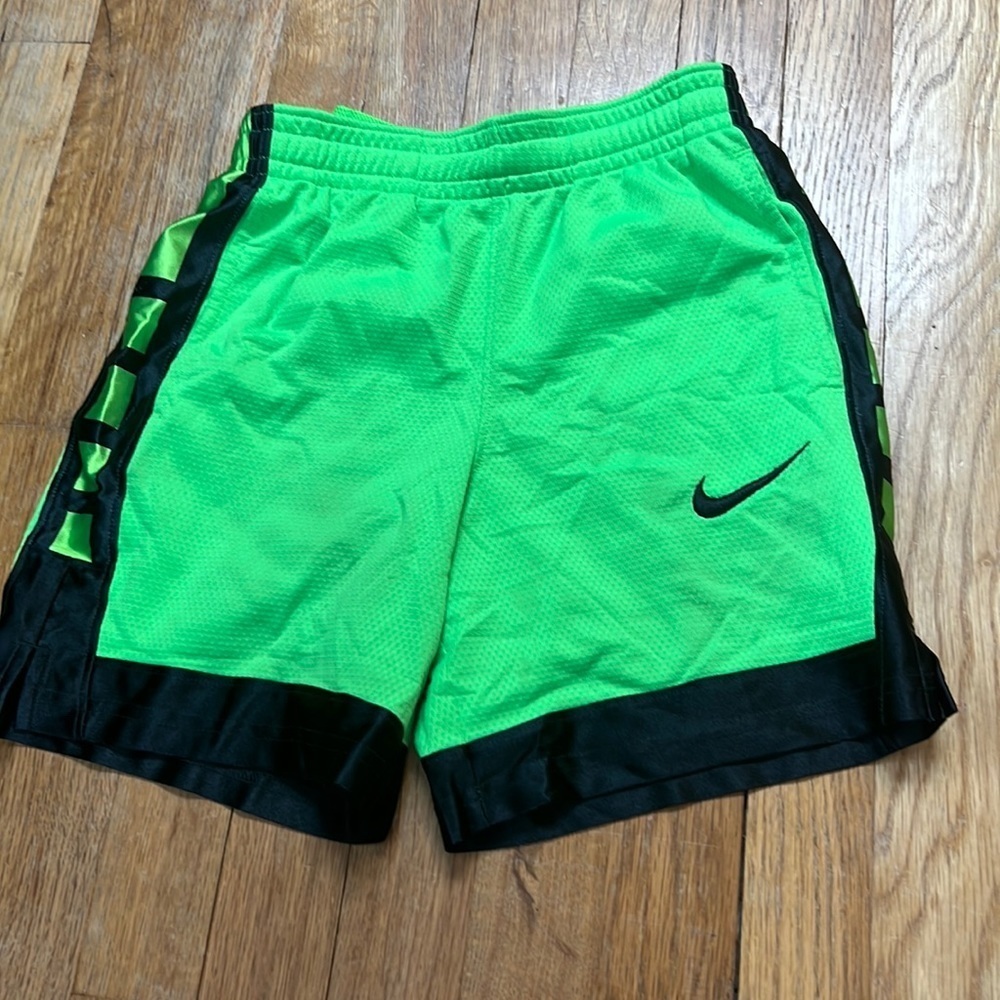 Nike Kid’s Neon Green Athletic Shorts Size S